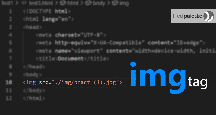 نحوه استفاده از تگ img در html5