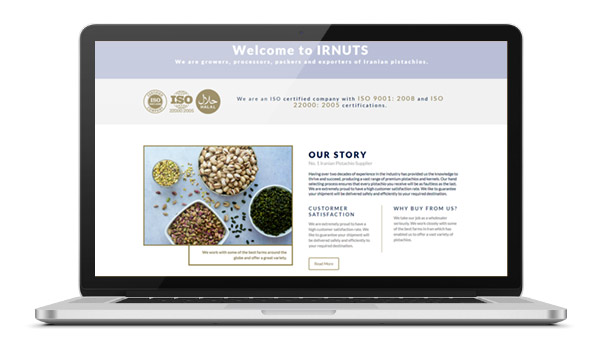 Pistachio-store-website-design