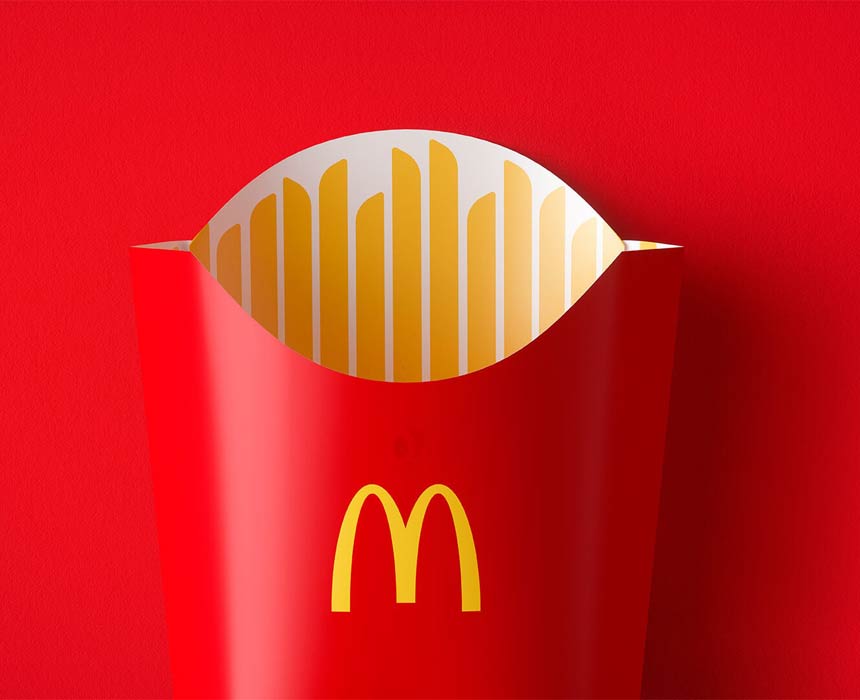 برندسازی مجدد McDonald’s  با همکاری Pearl fisher