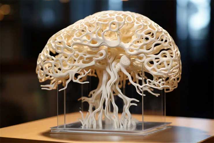 کمک صنعت چاپ به پزشکی؛ چاپ سه بعدی بافت مغز