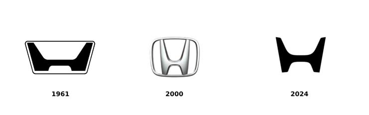 طراحی لوگوی هوندا خودروهای برقی