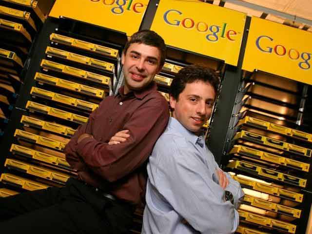 لری پیج و اندرسون پایه گذاران گوگل