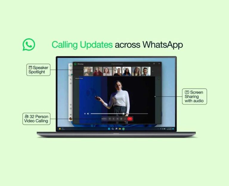 برقراری تماس ویدیویی ۳۲ نفره در واتساپ (ویژه برگزاری کلاس آموزشی)
